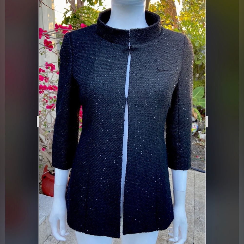 Chanel sequin blazer, size 0